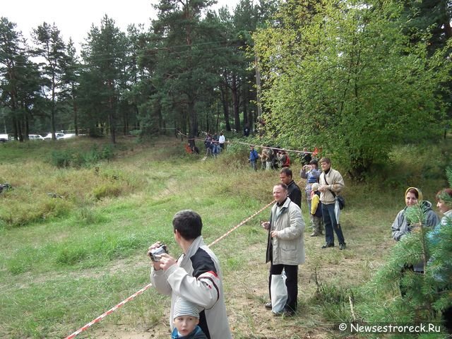 Реконструкция в Сестрорецке, посвящённая началу блокады Ленинграда