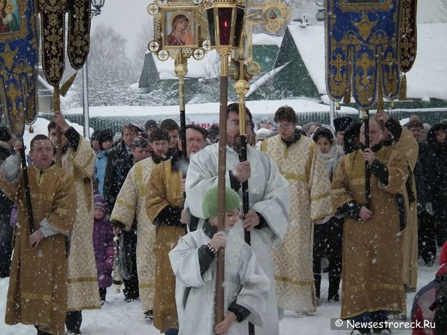 Крещение в Сестрорецке 2011