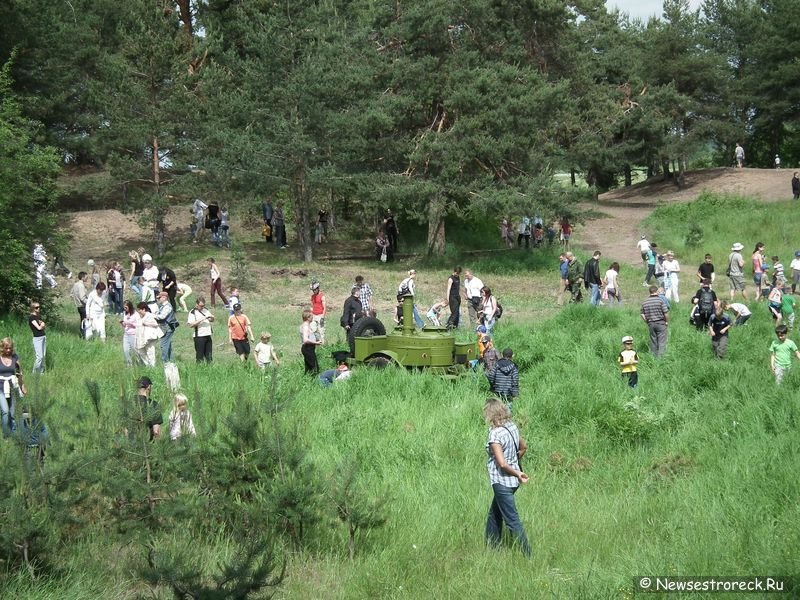 В канун 70-летия начала Великой Войны в Сестрорецке ...