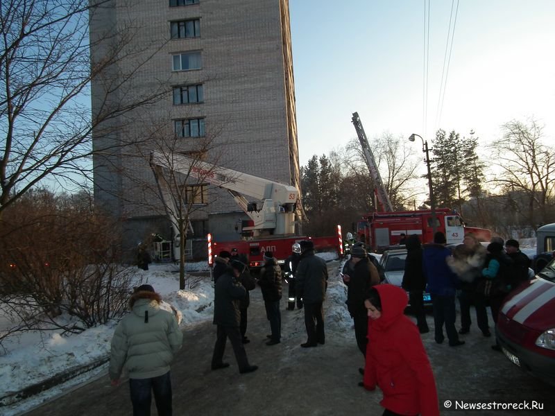 Сестрорецк взрывался и горел