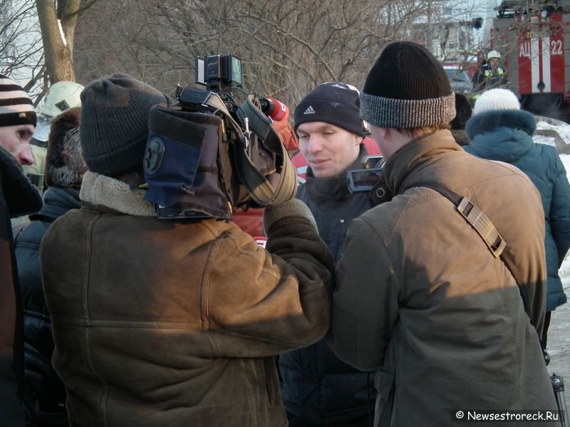 Сестрорецк взрывался и горел