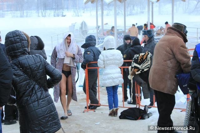 Праздник Крещения Господня в Сестрорецке