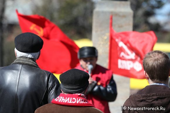 Митинг КПРФ в Сестрорецке