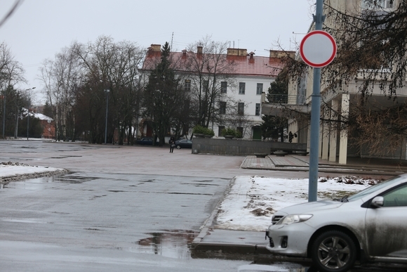 У администрации поменяли дорожные знаки У администрации поменяли дорожные знаки