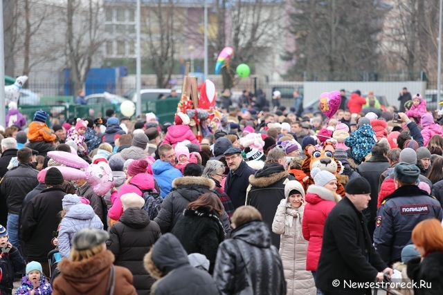 Уходи, зима! В Сестрорецке отметили Масленицу