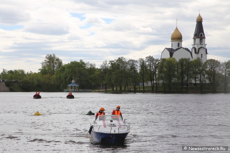 В Сестрорецке прошел День открытых дверей пожарной охраны