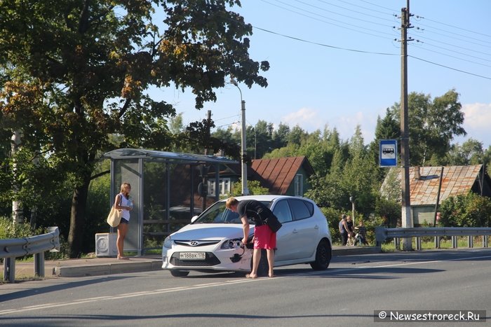 В пос.Александровская ДТП с участием трех автомобилей