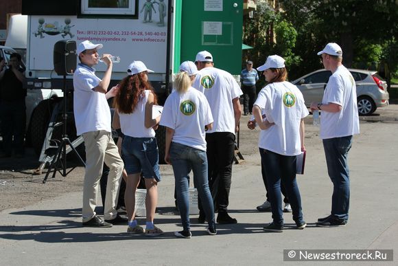 В Сестрорецке прошла акция «Здоровая семья - здоровая Россия»