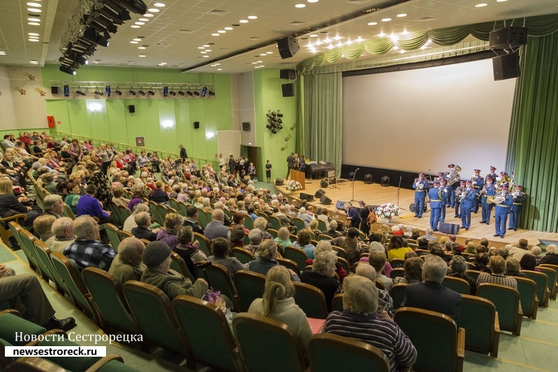 В Сестрорецке отметили 74-ю годовщину освобождения города от блокады
